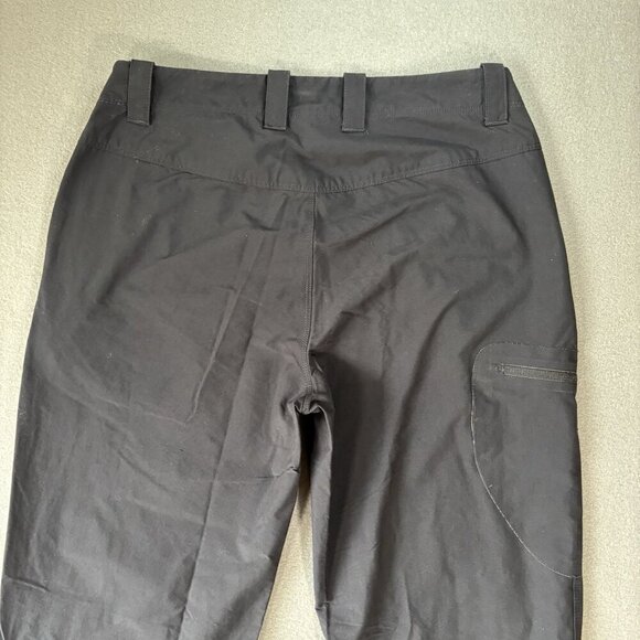 VTG Patagonia Womens Pants Size 6 Black Nylon Stretch Outdoors Hiking Activewear - Picture 13 of 16